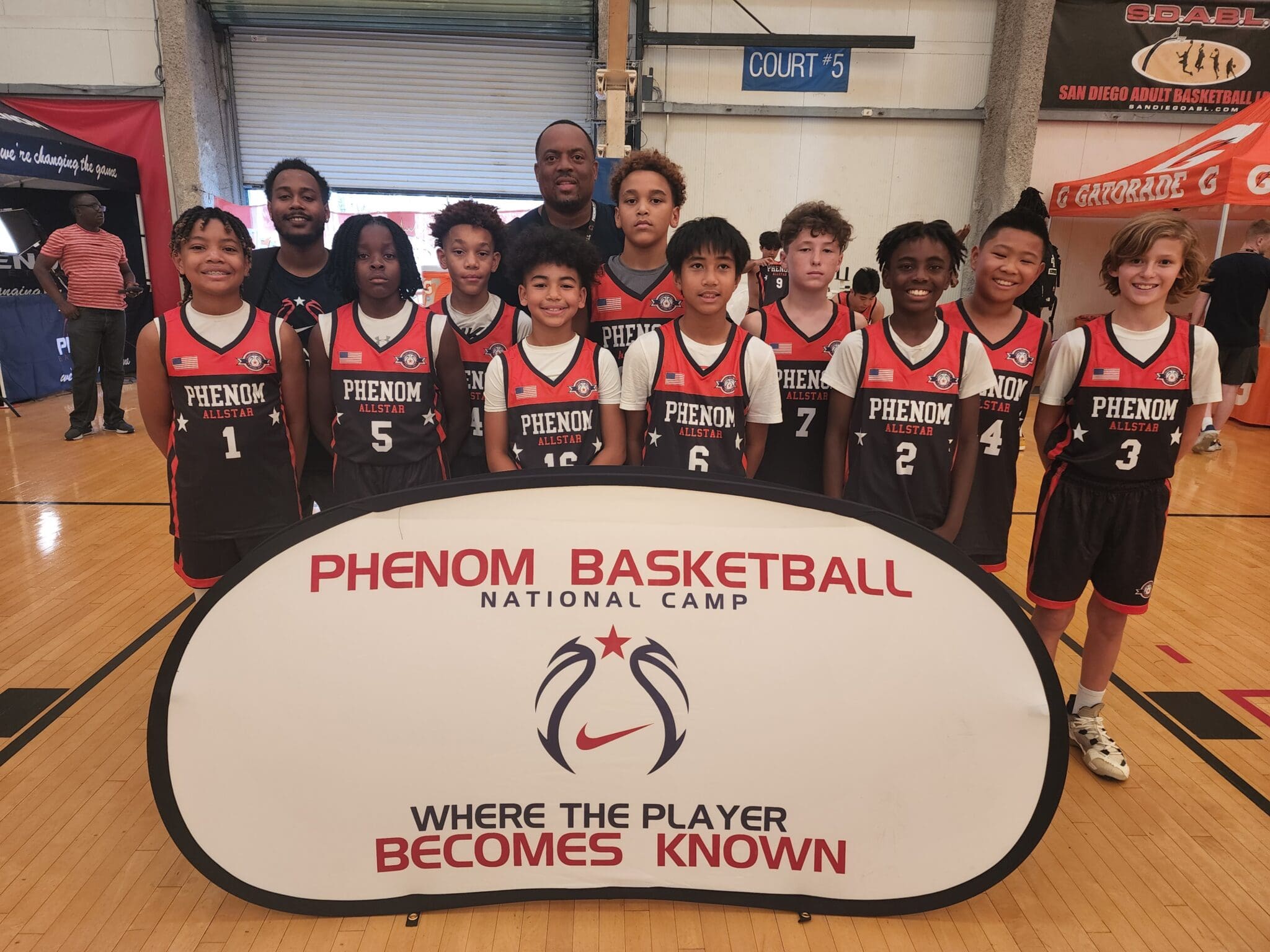6th grade Black team
