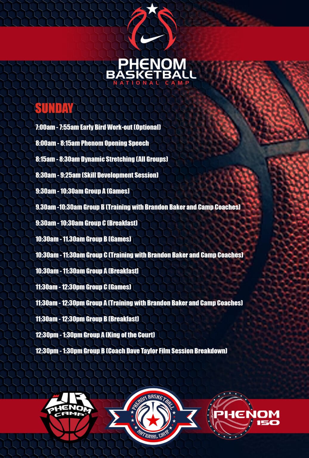 2023 NBA Eastern Conference playoffs schedule on a basketball background.