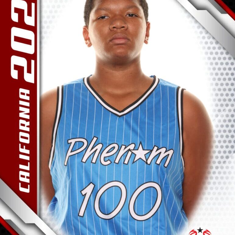 Here's an 8-word alt tag for the image: California Phenom 100 basketball player, class of 2024.