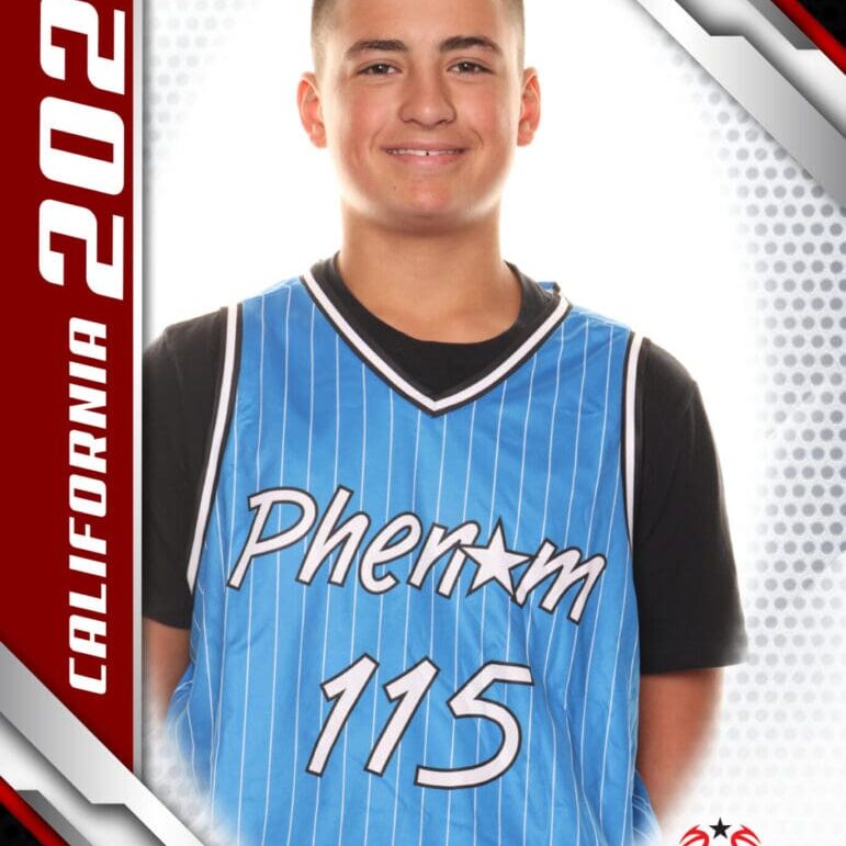 Basketball player, Phenom Camp, #115, 2024.