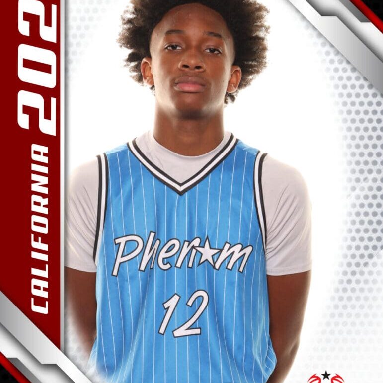 Basketball player, Phenom 2024, California.