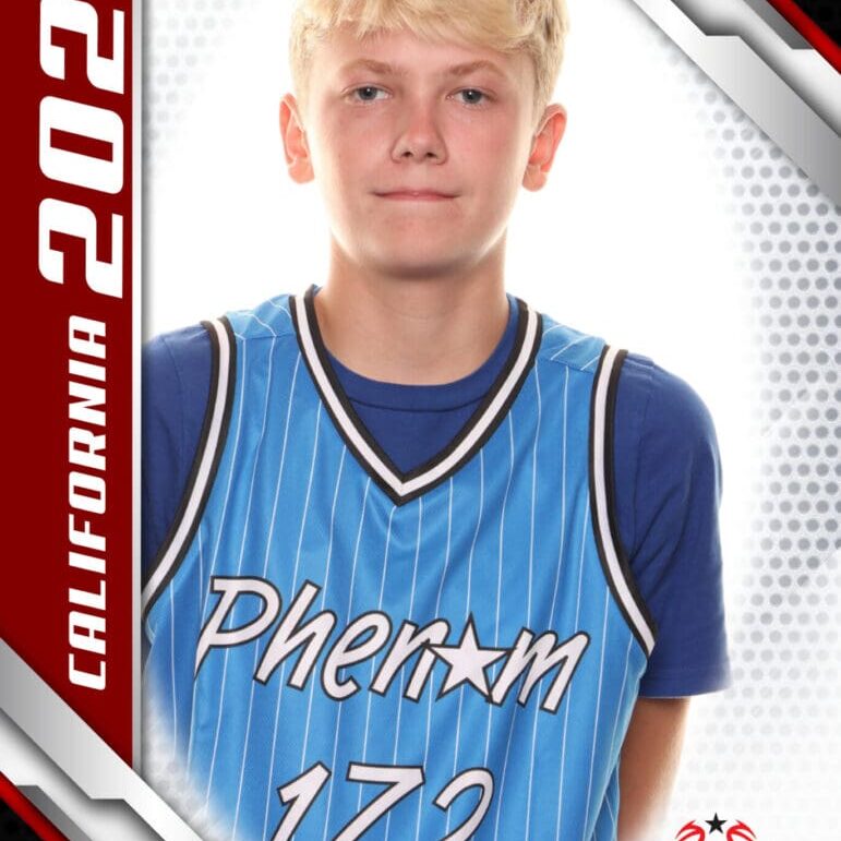 Here's an alt text option for the image: > Basketball player, Phenom Camp, #172, California 2024.