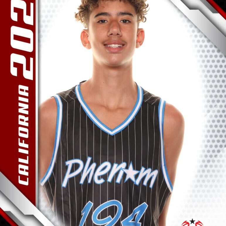 California basketball player, 2024.