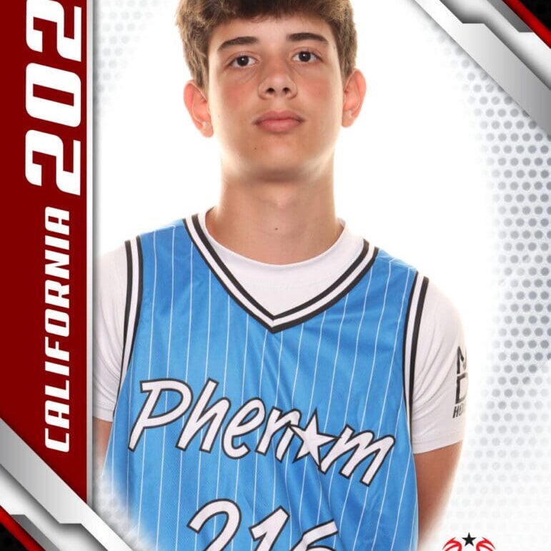 Here's an alt tag for the image: > California Phenom Basketball Camp player, 2024.