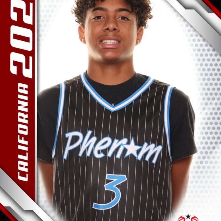 California basketball player, 2024.
