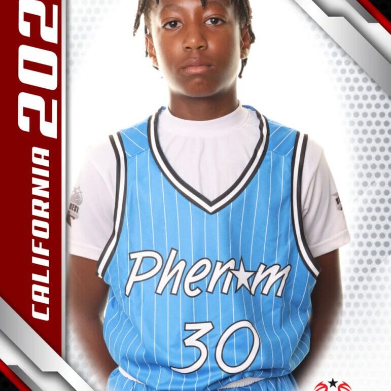 Basketball player, Phenom Camp, #30, 2024.