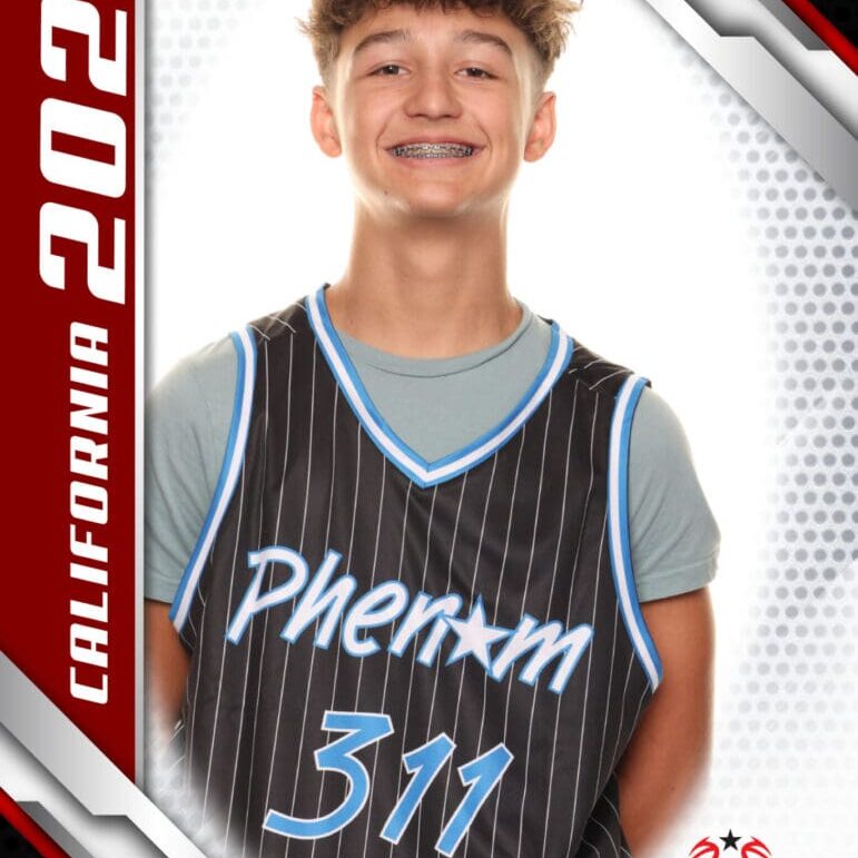 Basketball player, Phenom Camp, 2024.