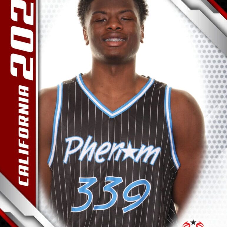 Basketball player, Phenom Camp, 2024.