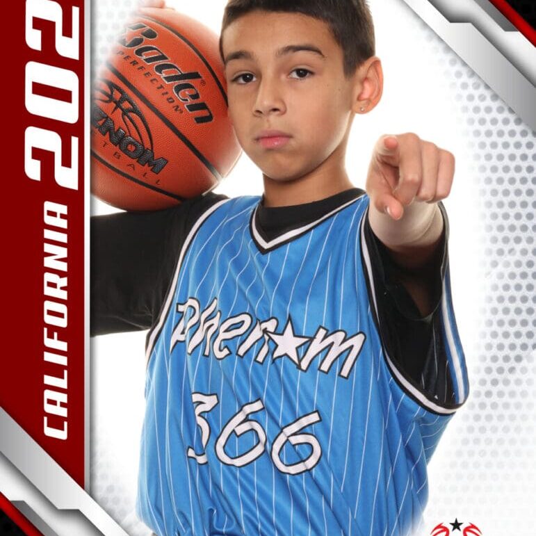 Boy, basketball player, Phenom camp, 2024.