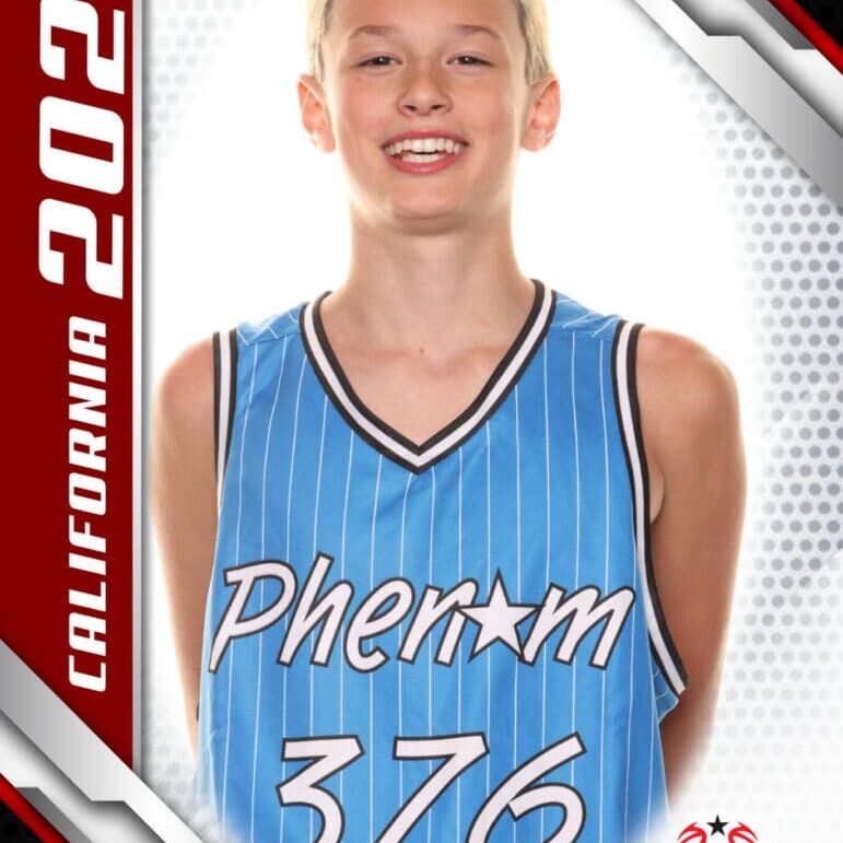 Here's an alt tag for the image: Boy, 2024 basketball player, Phenom 376.
