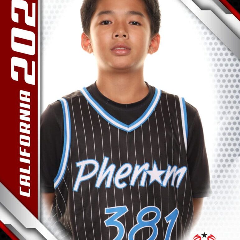 Basketball player, Phenom Camp, #381, 2024.
