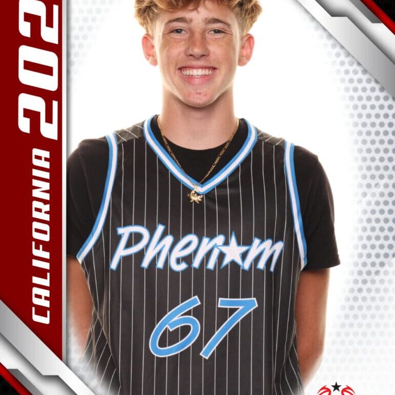 Basketball player #67, California 2024.